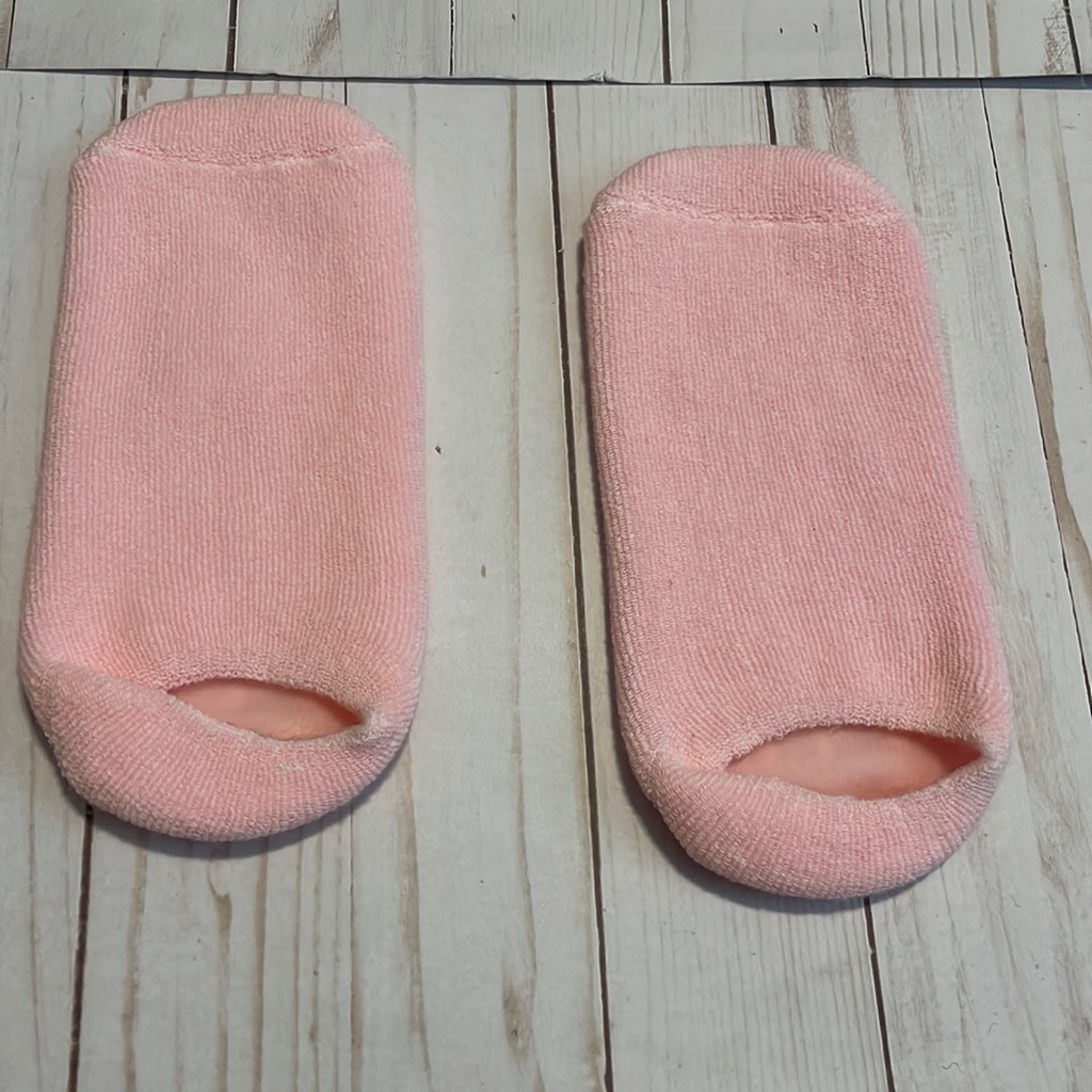 Pink Medicated Gel Socks